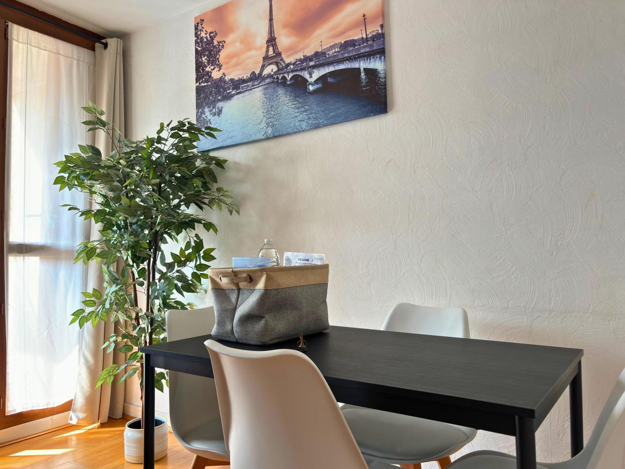 Apartament Guyon - Cosy Proche Gare Parking Facile - Balcon #Sirdest Franconville  Zewnętrze zdjęcie